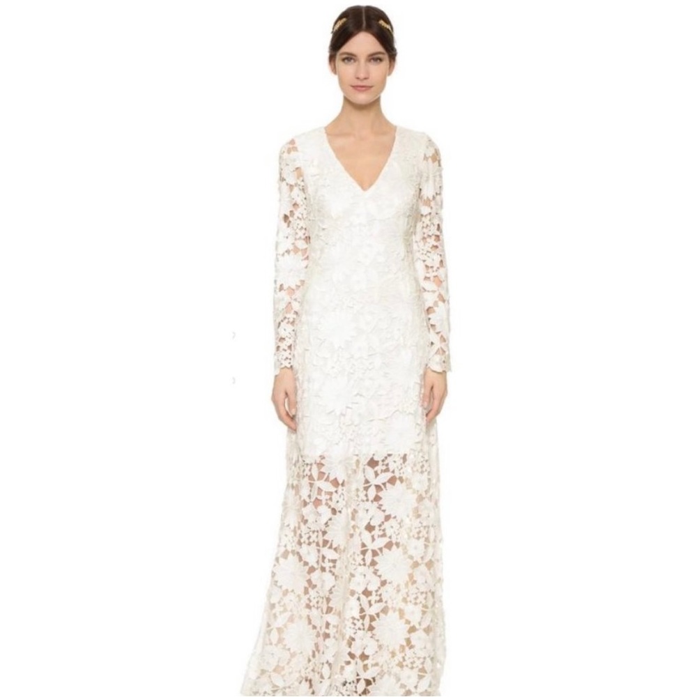 Bartley Mischka Collection Lace Gown